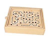ACOGEDO Gioco di Labirinto in Legno Educativo per Bambini - Giocattolo Puzzle Interattivo per Ragazzi e Ragazze - Colori Vibranti, Bordi Sicuri Fluidi