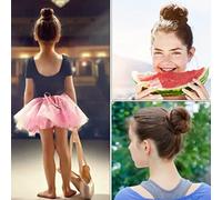 ACOGEDO Hair Donut Bun Maker Set Versatile Hair Styling for Weddings Dating