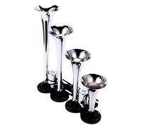 ACOGEDO Kit Clacson a 4 Trombe 12V-24V - 130dB - Clacson per Veicoli per Camion, Auto, Barche, ATV e - Sirena Resistente Alle Intemperie