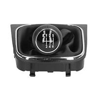 ACOGEDO Kit Copertura Cuffia Pomello Manuale a 6 Marce - Sostituzione in Pelle PU e ABS di Alta qualità per (BLACK)