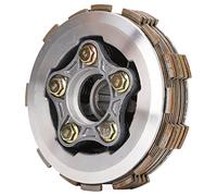ACOGEDO Kit Frizione Motore Moto 5 Colonne 6 Piastre Kit Frizione Ad Alta Precisione per CG125 CG150 il Tuo Ha un Assemblaggio Premium Lungo un Servizio per la CG150