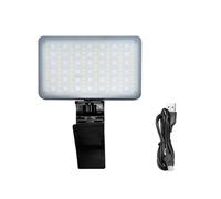 ACOGEDO Luce LED per Selfie, 96 LED Caldo Freddo con 42 RGB 10 Livelli di Luminosità 16 3 Effetti Dinamici, con Batteria Ricaricabile da 1800mAh, per Smartphone Tablet Laptop