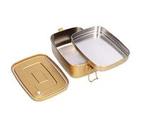 ACOGEDO Lunch BoxContenitore per AlimentiContenitore per il PranzoBento BoxStoviglieAccessori da Lunch Box in Acciaio Inossidabile a 2 Strati da 0,5 Litri, Contenitore Portatile a Tenuta Stagna per