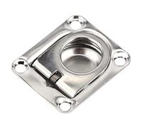 ACOGEDO Maniglia per Barca in Acciaio Inossidabile 304 da Incasso di Grado Marino per la Porta dell'Armadio di Stoccaggio a Pavimento dello Yacht 44x38mm