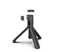 ACOGEDO Maniglia per Treppiede con Bastone Selfie Girevole a 360°, Supporto per Action Camera Portatile con Doppie 1/4 Viti per Fotocamera Panoramica X3 X4 X5