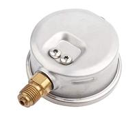 ACOGEDO Metal Pressure Gauge 63mm Dial for Hydraulic Systems 0-250Bar