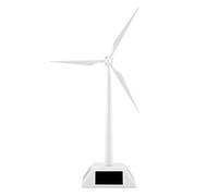 ACOGEDO Modello di Mulino a a Energia Solare per Decorazioni Desktop e Mestieri Educativi | Giocattolo di Apprendimento per Bambini con Costruzione in Plastica Addominali Premium