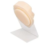 ACOGEDO Modello Facciale in Silicone per la Pratica del Piercing e Display di Gioielli - Modello Flessibile Morbido Riutilizzabile per l'insegnamento dell'agopuntura - Simulazione Realistica delle