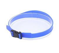 ACOGEDO Modello per Tagliare i Capelli Fai da Te Guida per Tagliare i Capelli a Casa Modello per i Sulla Scollatura per i Fai da Te, Fascia per Taglio di Curva in Silicone Traspirante per i per (BLUE)