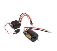 ACOGEDO Motore con Spazzole RC con ESC Spazzola in Carbone Esterna Cavo Saldato Resistente all'acqua Spina a T 540 Motore con Spazzole per Axial SCX10 90046 per Gen 8 1/10 RC Car 21T the Axial (21T)