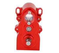 ACOGEDO Motore Scatola Ingranaggi RC Verticale CNC in Alluminio D1RC per SCX10 1/10 Parti di Aggiornamento per Auto con Telecomando Rosso per Lavorazione Elevata e Ogni Ingranaggio La Consistenza