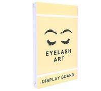 ACOGEDO Organizzatore di Libri per il Display per Ciglia Professionale con Design Impermeabile per lo Stoccaggio delle Ciglia False, Plastica Spessa Ecologica, Contiene 35 Stili - per i Negozi di