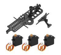 ACOGEDO Pacchetto di Aggiornamento Servo per Elicottero RC con Cuscino in Spugna, Viti e Accessori per XK K110 K110S