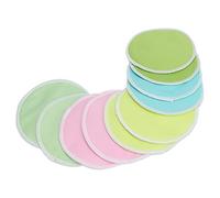 ACOGEDO Padini di Allattamento Al Seno Riutilizzabili Set 10 Pcs - Cuscinetti per Infermieri Lavabili con Fibra a Prova di Perdite, Forma Rotonda per Reggiseno di maternità, per le Madri Che