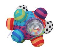 ACOGEDO Palla a Sonaglino per Bambini, Rilassante per lo Sviluppo dell'intelligenza, Campanello per Neonati, Giocattoli Educativi, Visuale Rotonda, Dopo il Bambino Tattile, Realizzato con Materiali