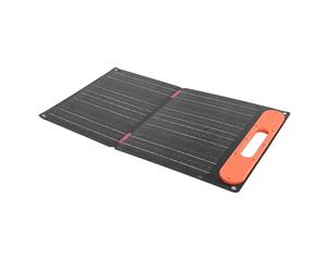 ACOGEDO Pannello Solare ETFE da 60 W Fronte/retro 12 V PD Ricarica Rapida con Adsorbimento Magnetico, Design Portatile Pieghevole per Uso Esterno