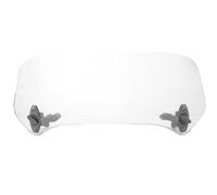 ACOGEDO Parabrezza Universale Modificato per Moto, Parabrezza, Spoiler, Deflettore d'aria Trasparente, Fornisce Cerniere di Regolazione Maggiorate con Bracci di Movimento della Gamma Forniti doppi.