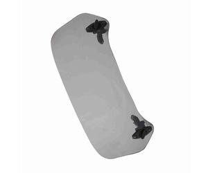 ACOGEDO Parabrezza Universale Modificato per Moto, Parabrezza, Spoiler, Deflettore d'aria Trasparente, Fornisce Cerniere di Regolazione Maggiorate con Bracci di Movimento della Gamma Forniti doppi.