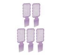 ACOGEDO Pettine per Capelli 5 Pezzi per Dreadlocks e Stili Afro - Strumento Ergonomico per Acconciature Uomo