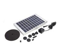 ACOGEDO Pompa a Pannello Solare con Disco Galleggiante Ad Alta Efficienza per Fontane da Piscina 10V 5W Utilizzata su Disco Poco Profondo Pompa a Pannello SolareFontana a SolareFontana a SolarePompa