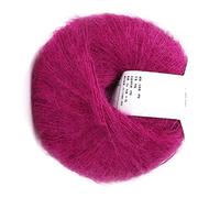 ACOGEDO Popolare Soft Mohair Pashm Knit Angora Filato di Lana Lungo Hot Senso Morbido Che Si Intreccia Mohair Alta Può Essere Usato e Durevole Dare Filato di Lana AngoraSoft (#9)