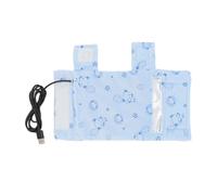 ACOGEDO Portable Baby Bottle più Caldo con Isolamento Termico e Riscaldamento USB - Manica Bottpe per Bambini Universali per Casa e Viaggi, Blu (BLUE)