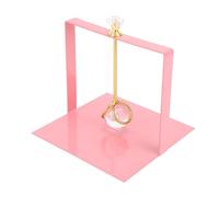 ACOGEDO Portatovaglioli Vassoio Porta Asciugamani DI Carta Quadrato in Metallo Rosato per la Sala da tè DI Casa, l'ufficio dell'hotel Semplicemente i Tovaglioli più Facili da PROGETTARE MANIGLIA