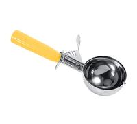 ACOGEDO Pratico Cucchiaio per Gelato Alla Frutta in Acciaio Inox con Manico in Plastica, Utensile da per Utilizzare Facilmente la Paletta per Gelato in Plastica, Cucchiaio per, Paletta per Frutta,