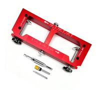 ACOGEDO Professional Door Hinge Mounting Jig for Precise Cutting of 1/4