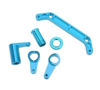 ACOGEDO RC Sterzo Assieme Lega di Alluminio Parti di Aggiornamento (BLUE) | Durevole, ammortizzante, ad alta resistenza, facile installazione, compatibile con camion JLB 1/10