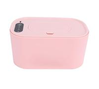 ACOGEDO Scaldasalviette per Neonati, Dispenser Portatile per Scaldasalviette con Riscaldamento Superiore con Meccanismo di Ritorno Automatico per Salviette per Neonati Standard (PINK)