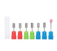 ACOGEDO Scatola per Trapano per Nail Art Portatile con Luce Blu per lo Stoccaggio di Manicure - Acrilico Resistente Alla Polvere e Design in Pelle PU, per l'uso della Casa e del Salone