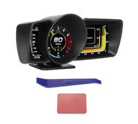 ACOGEDO Schermo LCD HUD OBDII Dual Mode 3 per Auto con Allarme di velocità Eccessiva Universale per Veicoli