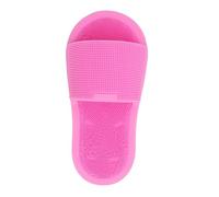 ACOGEDO Scrubber del Piede Doccia con Tappeti di Aspirazione Non Slip Facile Pulizia del Piede - Slippista per Alteri del in Silicone per Lavaggio Efficiente, Piegatura Necessaria, Rosa (Roseo)