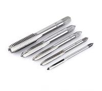 ACOGEDO Set Chiavi per Maschi Alesatore con Filettatura M3/4/5/6/8 Inserto per Viti Maschi in Acciaio e per Manutenzione Chiave per Portamaschi Chiave per Alesatore per Regolabile Maniglia per