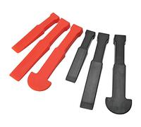 ACOGEDO Set di Palangari da 6 Pezzi Che Non Rovinano - Kit Universale di Strumenti per la Rimozione di Finiture Multipannello in ABS per Interni Auto, Codice Colore Rosso