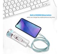 ACOGEDO Spray per Nano Neviclist Multi Funzionale con capacità di 30 Ml e Banca di Potenza Ricaricabile, Idratante Spruzzatore di Atomizzazione a Portata di Mano Comoda Cura della Pelle (WHITE)