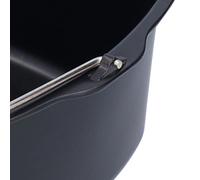 ACOGEDO Stampo per torte quadrato in ferro da 18 cm per friggitrice ad aria, accessorio per , strumento per re e cuocere al forno compatibile con friggitrice HD9925 HD9860 HD9905 01