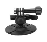 ACOGEDO Supporto per Casco con Giunto Sferico Flessibile a 360° e Ampia Base Adesiva per Action Cam, Compatibile con 6 5 Pro 4 3 360 Nano Xtra Muse