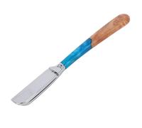 ACOGEDO Supporto per Regolabarba Manuale Professionale Dritto Manico in Legno in Lega di Zinco Impugnatura Ergonomica per la Toelettatura del Salone Barbiere Essenziale