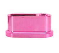 ACOGEDO Supporto per Trapano per Unghie con 8 Slot, Supporto Compatto per Trapano per Unghie in ABS Resistente Alla Polvere per Postazione di Lavoro del Salone di Casa (Rosa elettrolitico)