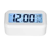 ACOGEDO Sveglia Digitale LED Ampio Display Luce Notturna Elettronica Funzione Snooze Sveglia per Camera da Letto Home OfficeBlack Time Away See può Verticalmente Grande LCD Puoi Mettere il Display