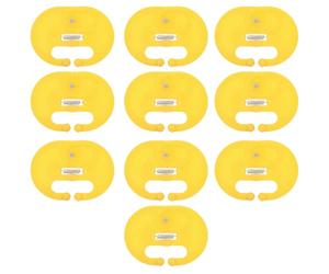 ACOGEDO Svezzatori per Vitelli da 10 Pezzi con Design a molla: Elevata Resistenza Alla Trazione, Spina Nasale in PP Allungata e Allargata per uno Svezzamento Efficace