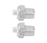 ACOGEDO Terminale Laterale della Batteria Terminali di Ricarica Terminali per Cavi Compatibili con Filettatura da 8 Mm - Kit di Conversione Positivo o Negativo per Batterie per Auto