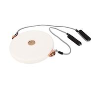 ACOGEDO Twisting Board con Superficie Non Slittata Inodore e Manici per la Vita più Sottile e Controllo della Pancia - Bilanciamento dell'esercizio Bianco Disco di Torsione