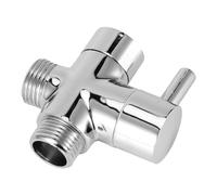 ACOGEDO Valvola Deviatrice per Rubinetto a 3 Vie Parti per Doccia da Bagno per Soffione Portatile Testa di Spruzzo FissaSeparatore G1/2 Una Valvola Deviatrice Forte e a PressioneValvola a Tre (G1/2