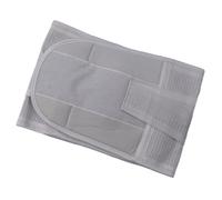 ACOGEDO XL Supporto Lombare Traspirante Braccia Posteriore con Cartilagine Rimovibile per Sollievo Dalla Parte Bassa della Schiena - Grigio | Fit Elastico Regolabile per il Comfort Tutto il Giorno