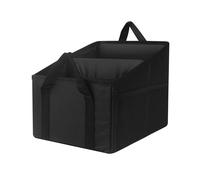 ACOMTUO Organizer Bagagliaio Auto, 31x25x25cm Organizer Auto, Organizer Sedile Autos Bambini con Divisorio, Maniglie e Tasche Multiple in Rete per Giocattoli Libri Snack Tablet (M)