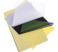 ACONDE 20 fogli di carta per trasferimento tatuaggio, carta termica per stencil, formato A4, accessori per tatuaggi, per stampanti a mani libere e termiche