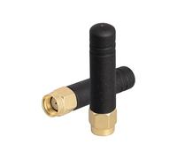 ACONRFTOL 2.4GHz 5.8GHz Mini Antenna WiFi 2dBi RP SMA maschio Dual Band Mini WiFi Antenna PC Card Bluetooth per scheda di rete wireless Router Wireless Booster PCI IP Camera 2PCS